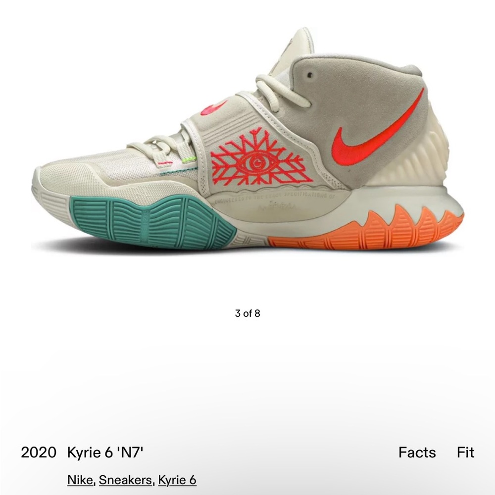 Nike Kyrie 6 N7 sneakers size 17